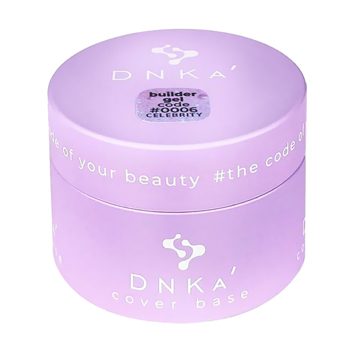 Гель для нарощування нігтів DNKa' Builder Gel 0006 Celebrity, 30 мл